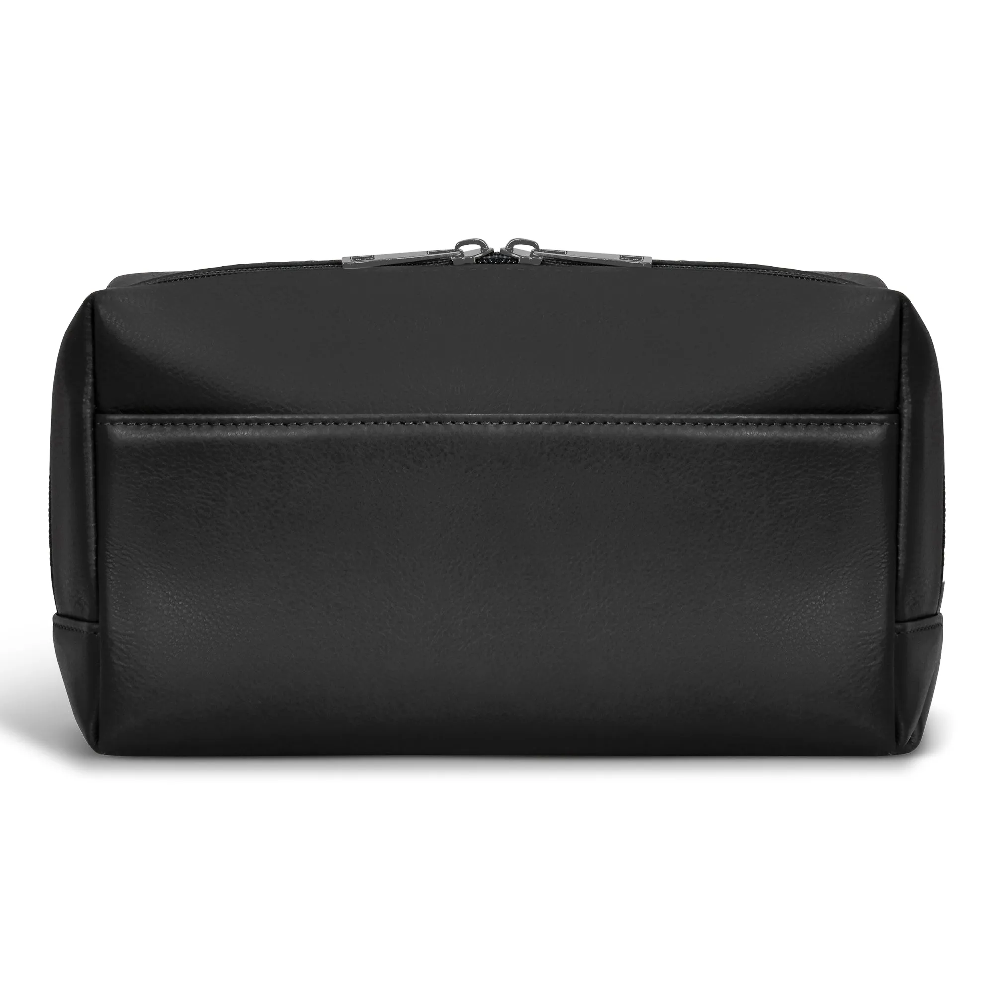 Onyx / Leather Toiletry Bag *Drop Ship*