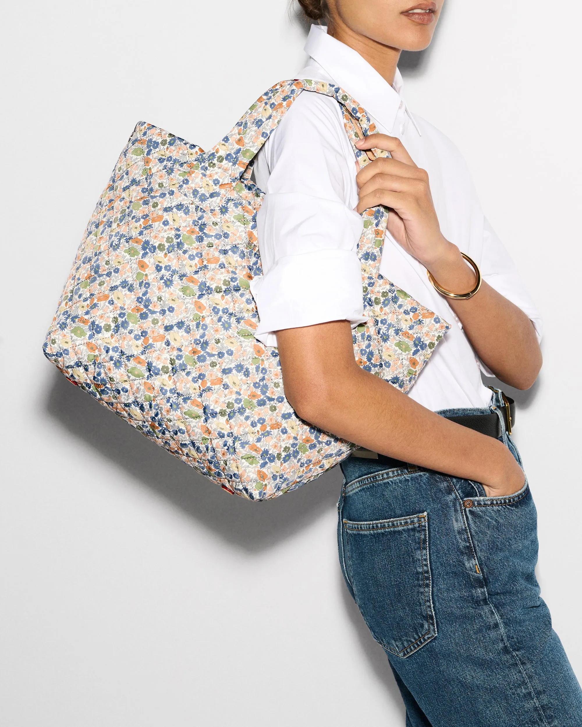 Poppy Forest Small Metro Tote Deluxe