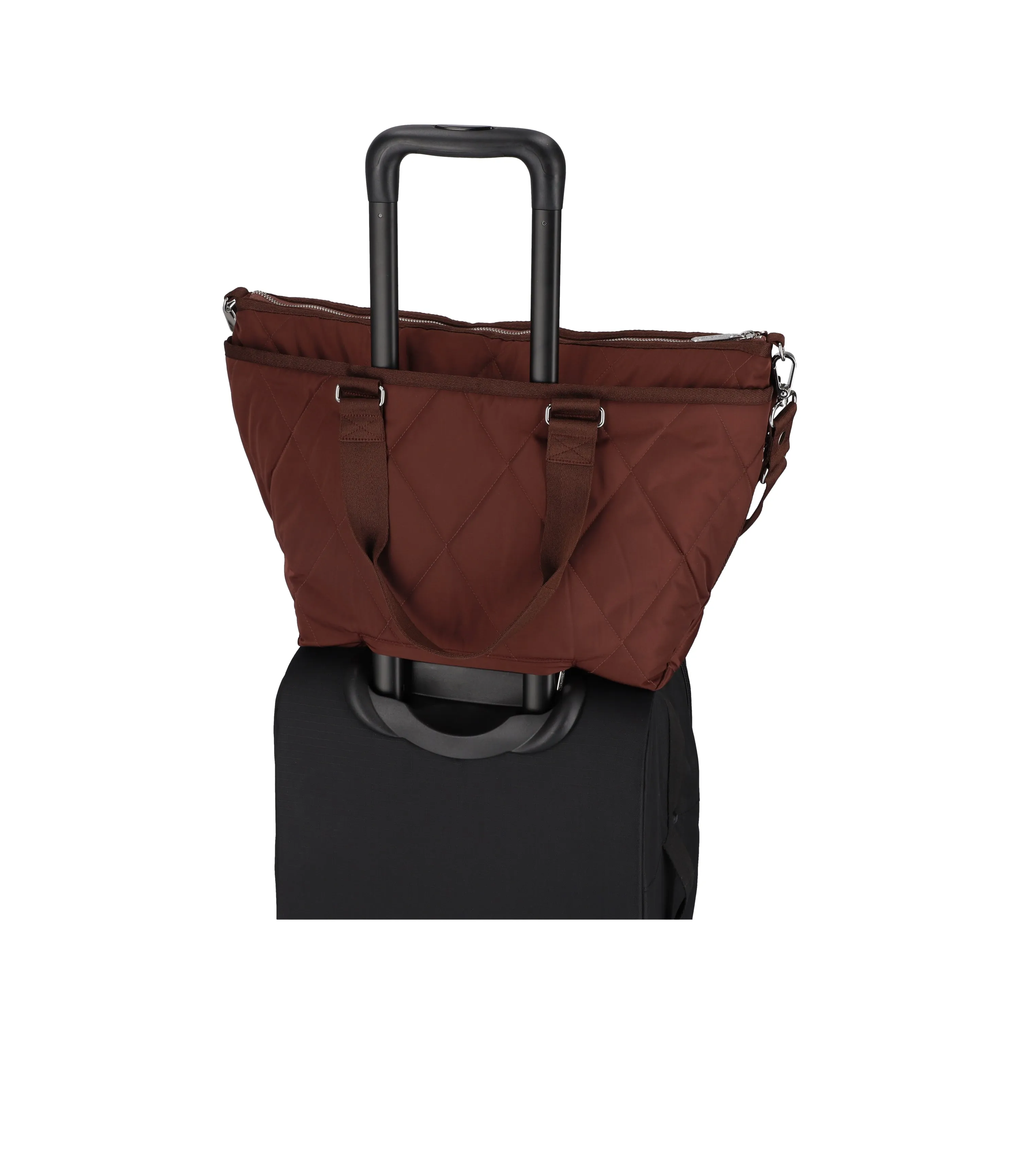 Quilted Zip Tote