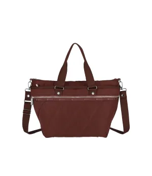 Quilted Zip Tote