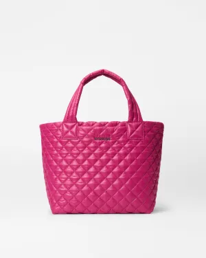 Raspberry Small Metro Tote Deluxe