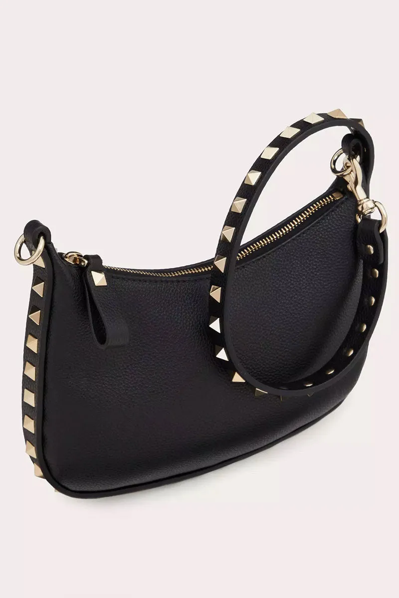 Rockstud Mini Hobo Bag