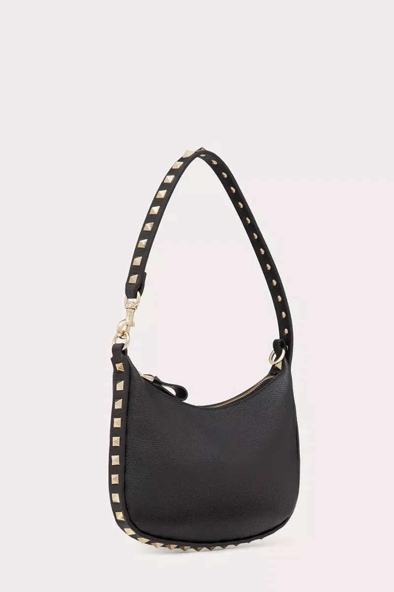 Rockstud Mini Hobo Bag