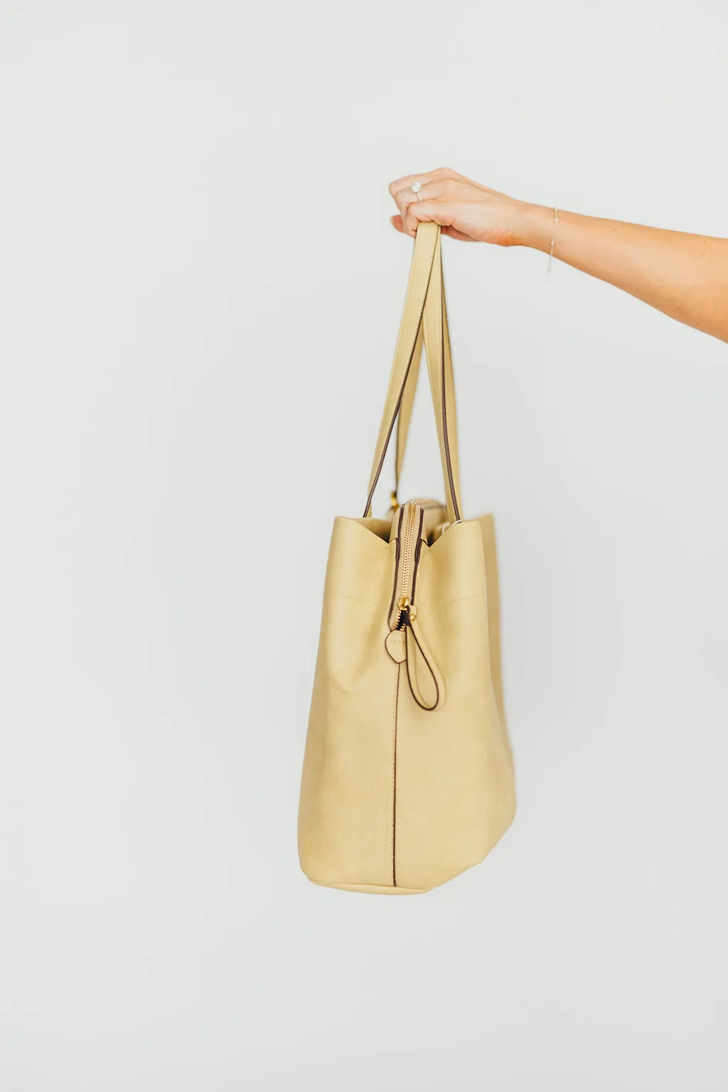 Romy Weekender Travel Tote in Butter