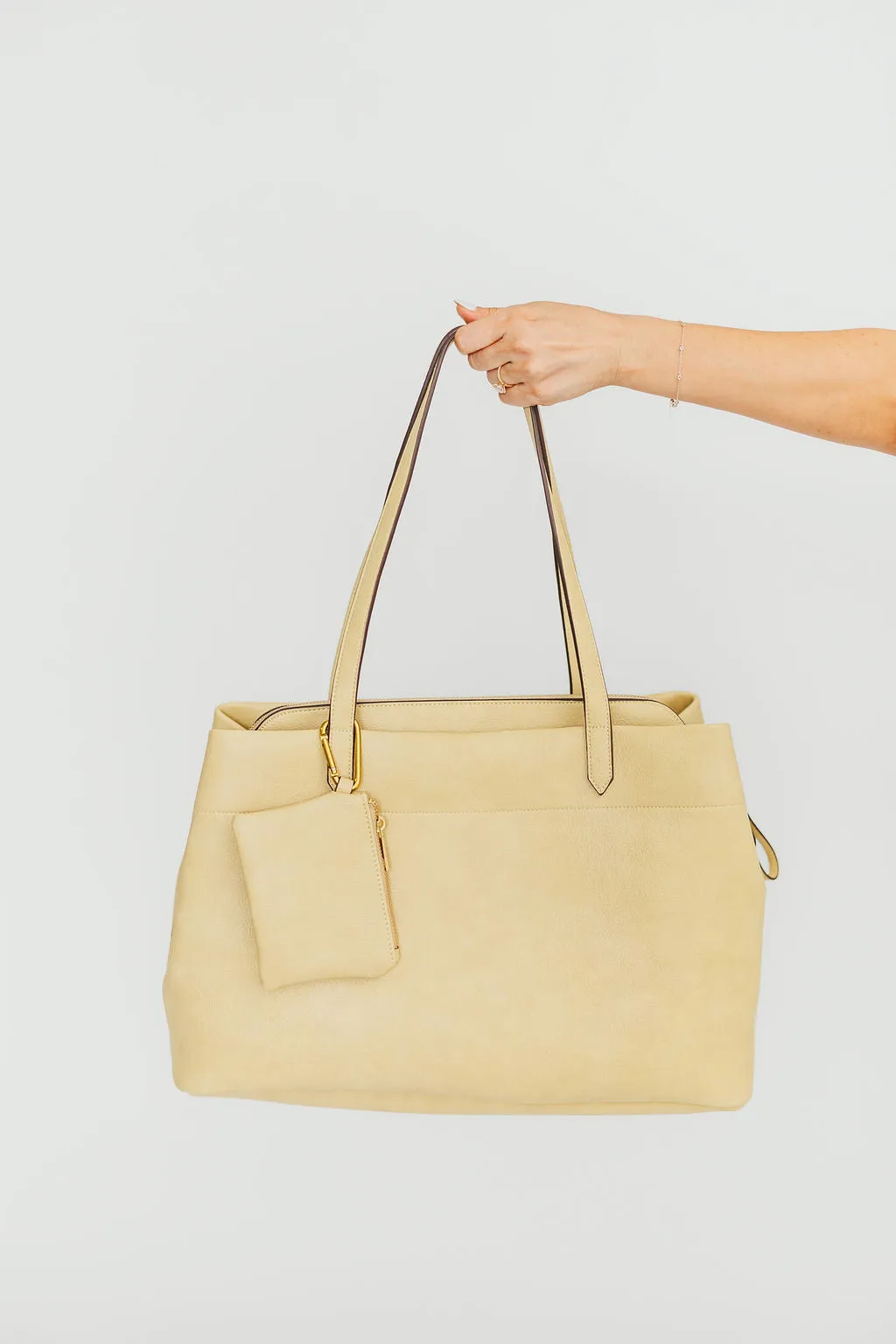 Romy Weekender Travel Tote in Butter
