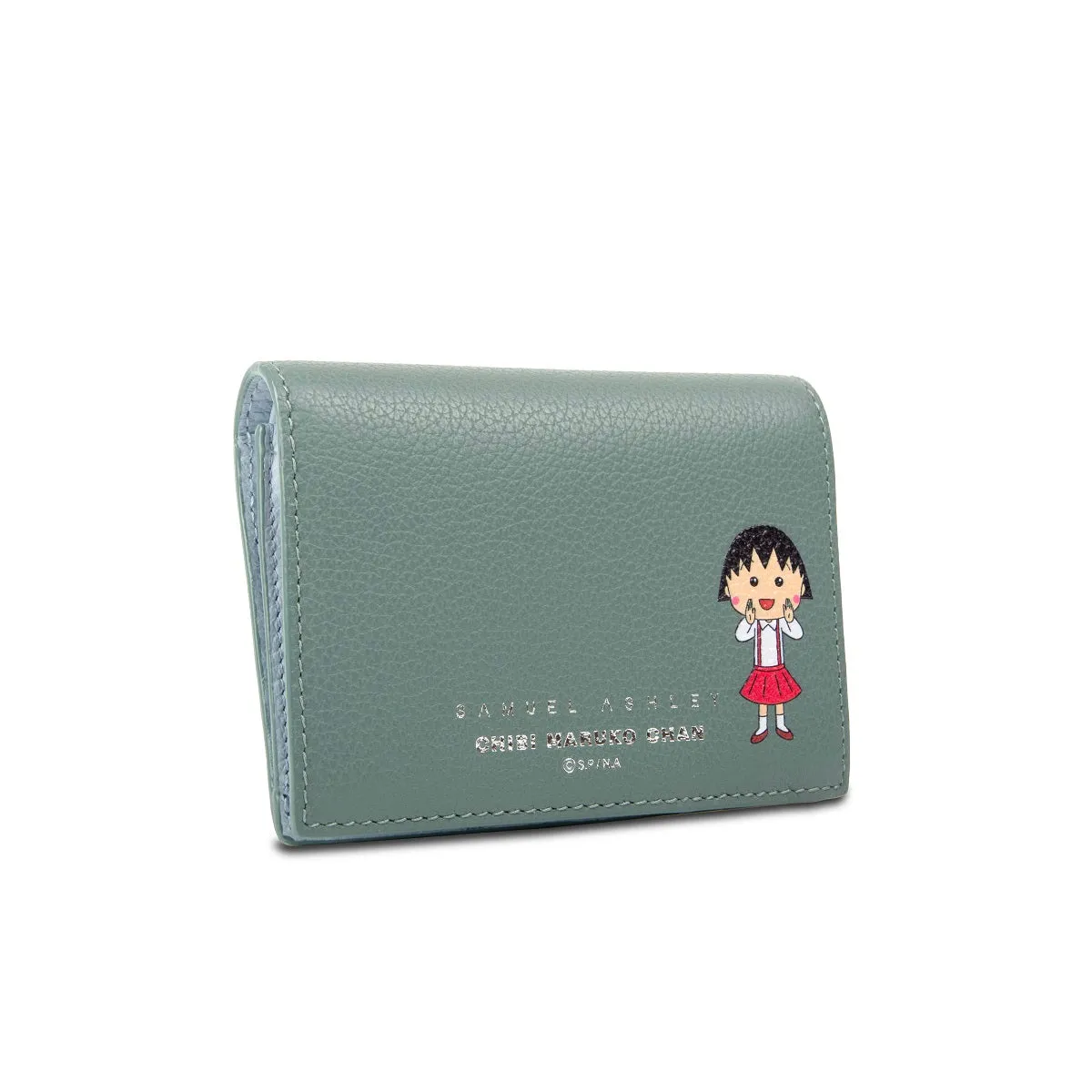 Samuel Ashley x Chibi Maruko Chan Bi-fold Leather Wallet