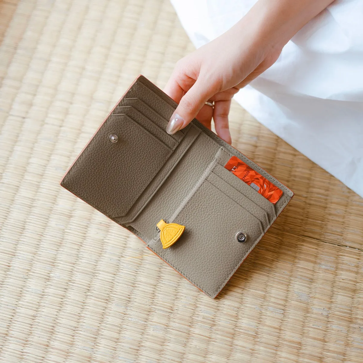 Samuel Ashley x Chibi Maruko Chan Bi-fold Leather Wallet