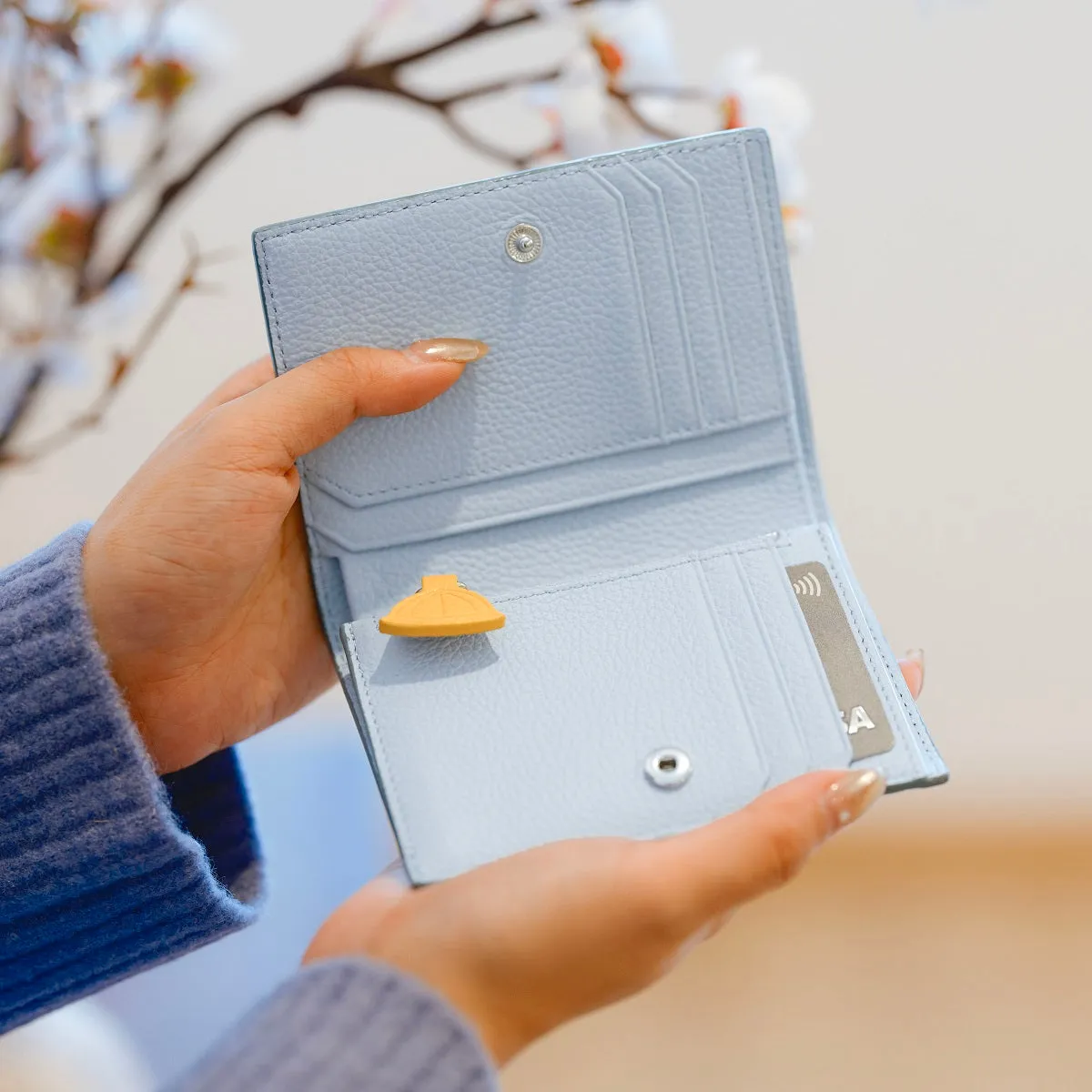 Samuel Ashley x Chibi Maruko Chan Bi-fold Leather Wallet