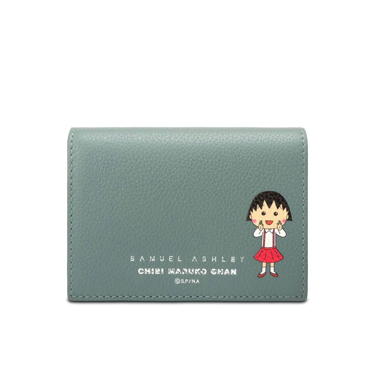 Samuel Ashley x Chibi Maruko Chan Bi-fold Leather Wallet
