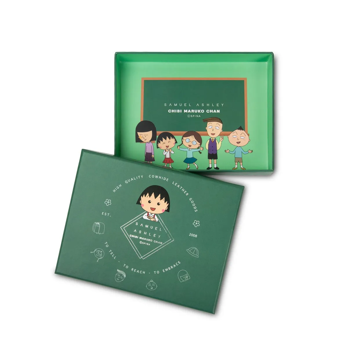 Samuel Ashley x Chibi Maruko Chan Bi-fold Leather Wallet