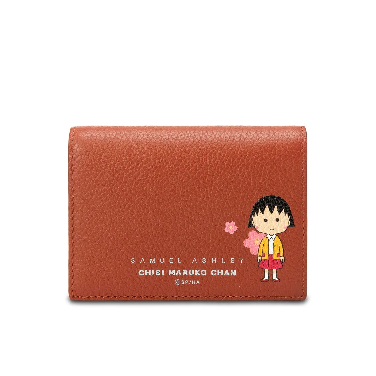Samuel Ashley x Chibi Maruko Chan Bi-fold Leather Wallet