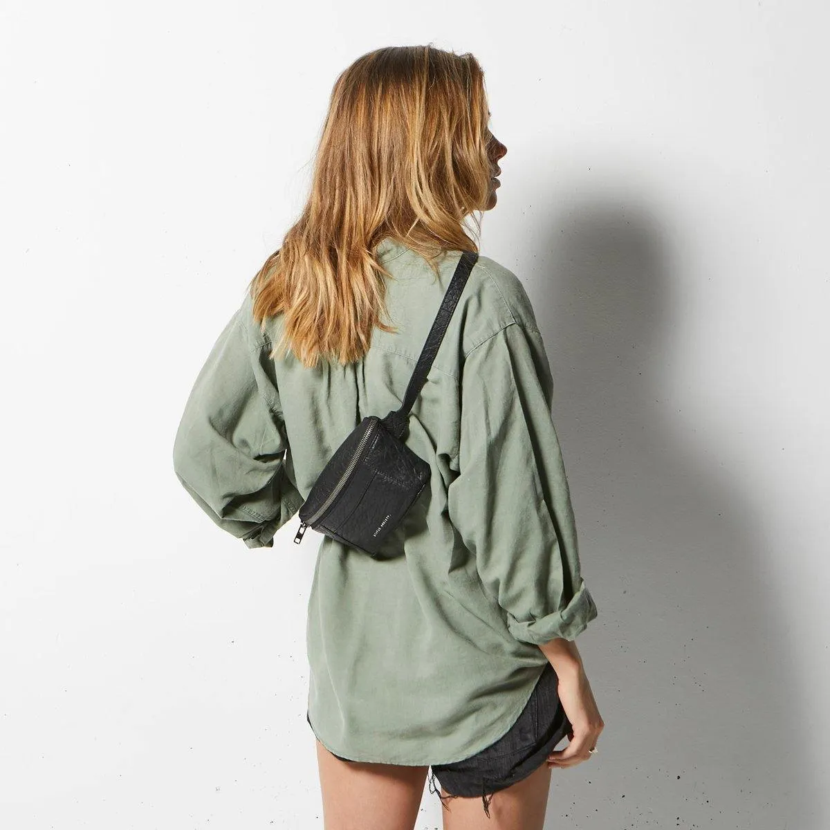 Status Anxiety Best Lies Bum Bag Black Bubble