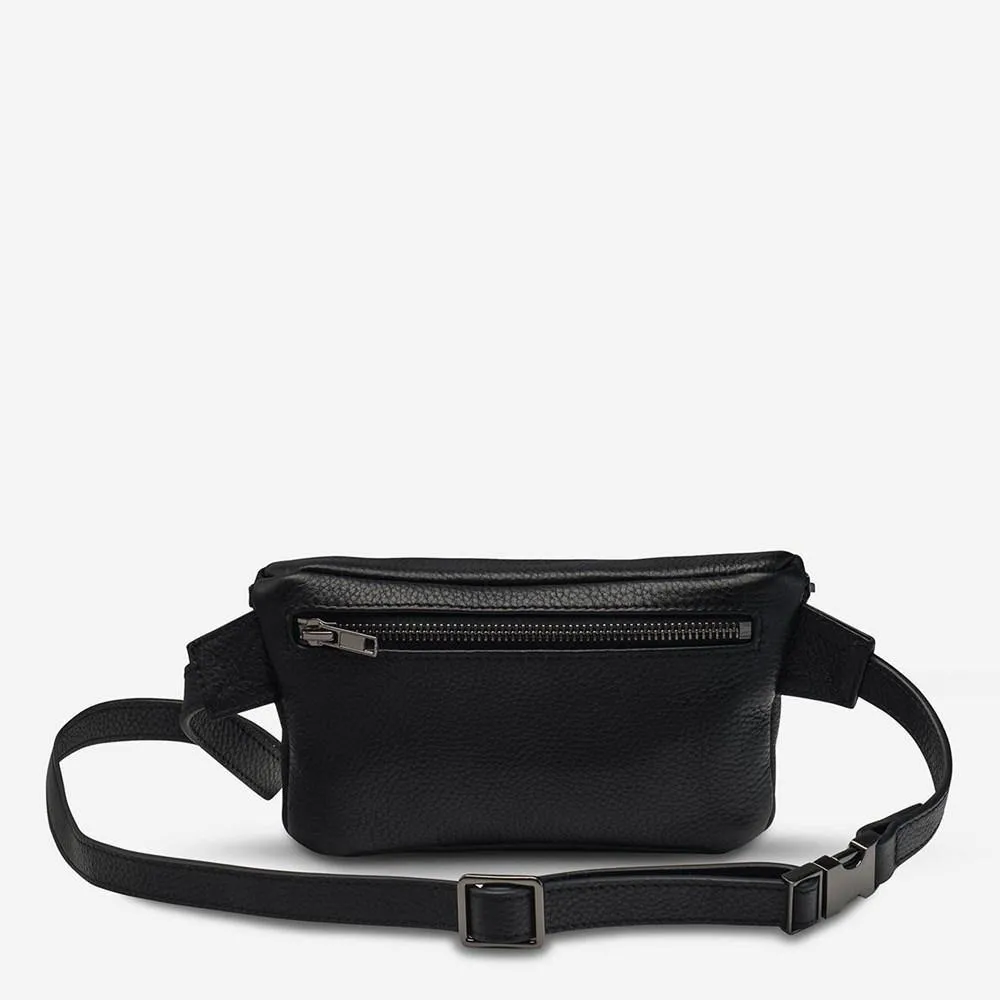 Status Anxiety Best Lies Bum Bag Black
