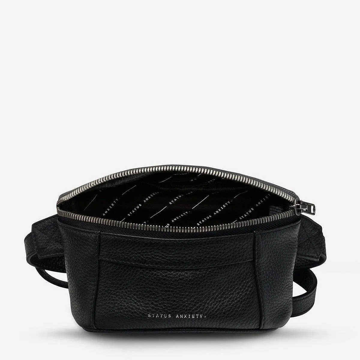 Status Anxiety Best Lies Bum Bag Black