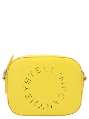 Stella McCartney Logo Perforated Mini Camera Bag