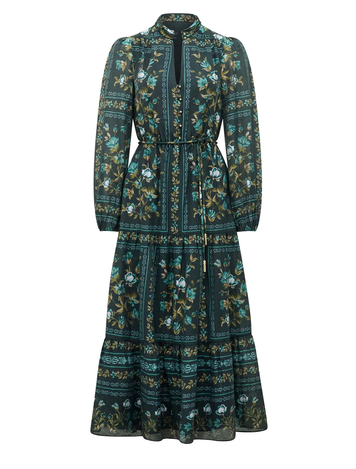 Tara Printed Midi Dress