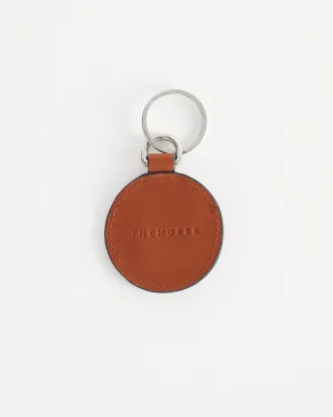 The Leather AirTag Case: Tan