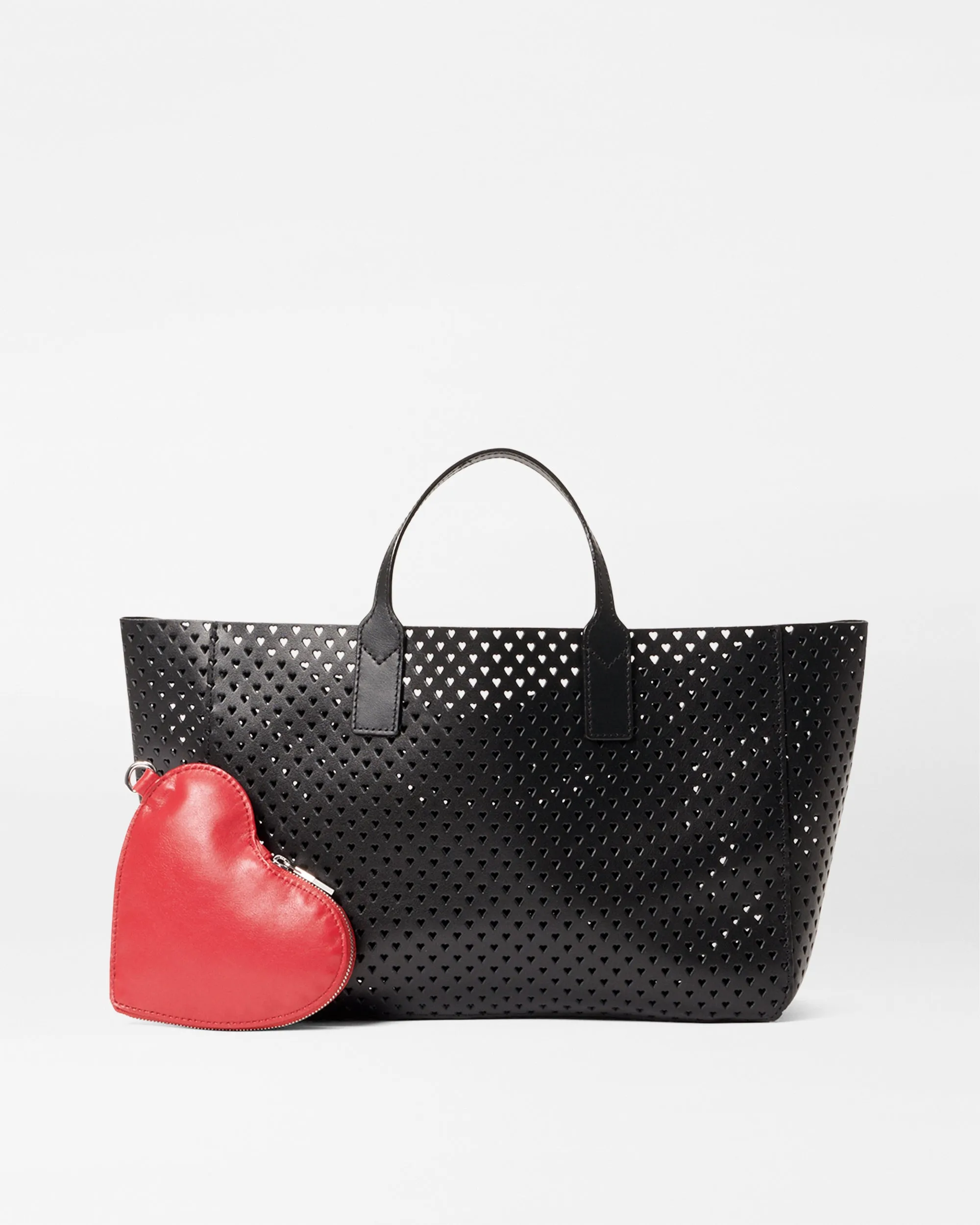 Valentines Heart Perf Sweetheart Tote