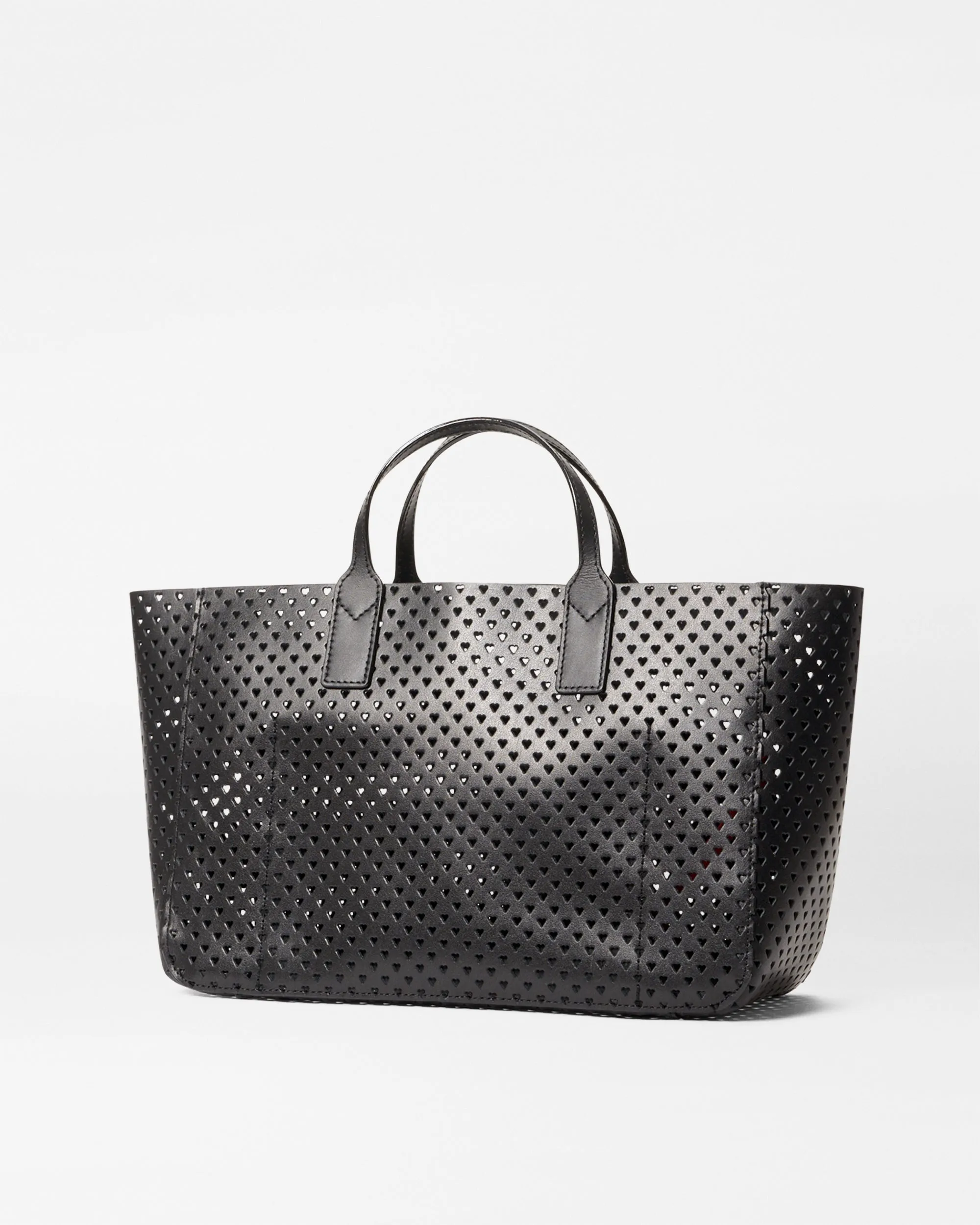 Valentines Heart Perf Sweetheart Tote