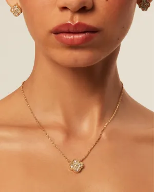 VERENA NECKLACE - GOLD-DIAMANTE