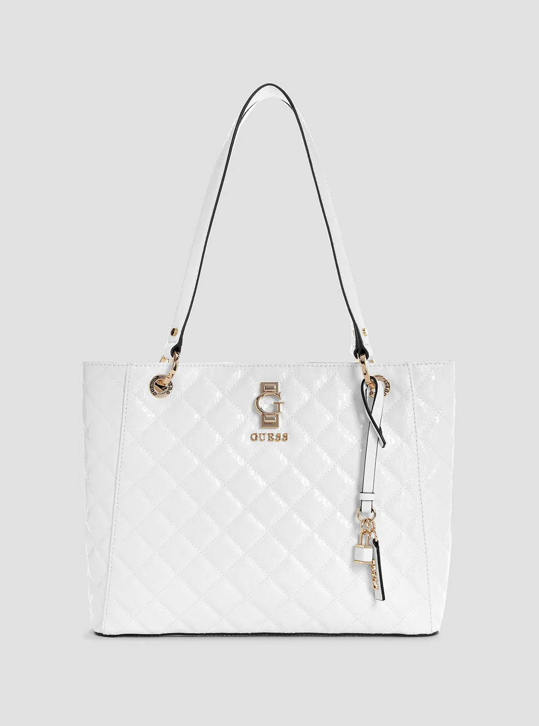White Bessey Noel Tote Bag