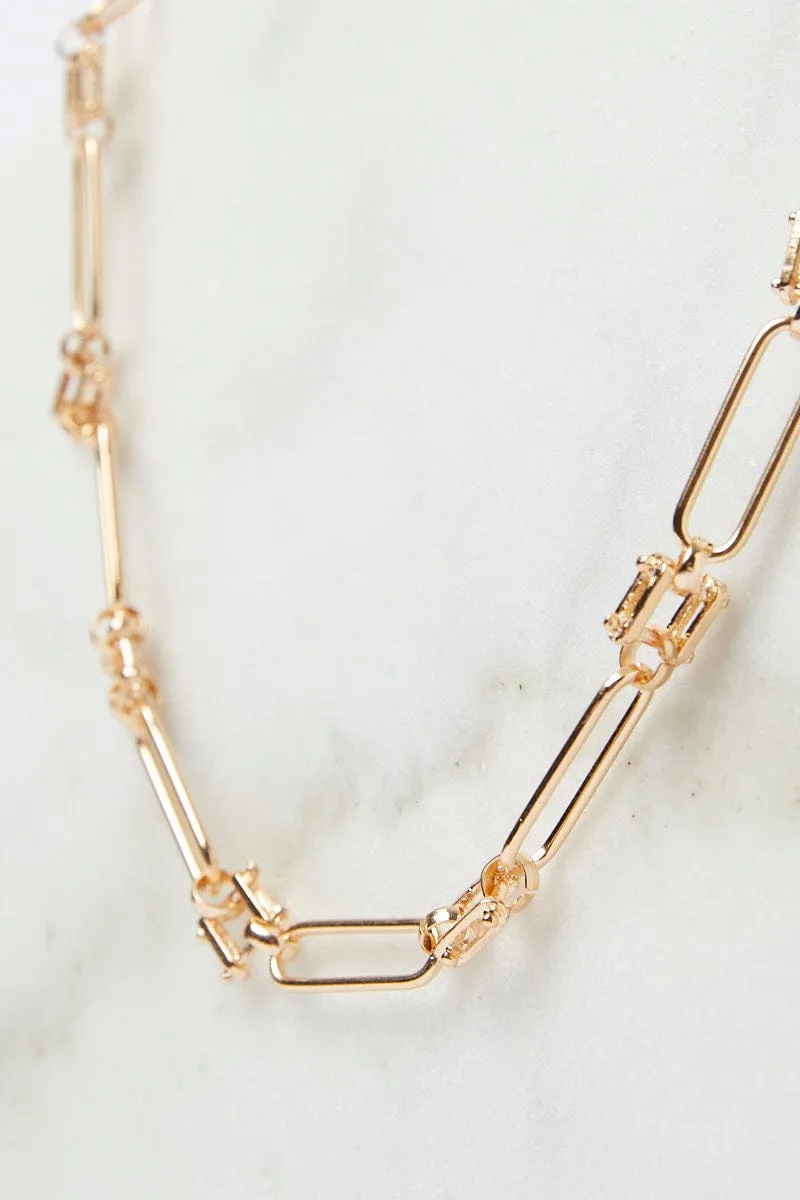 Yellow Chain Necklace